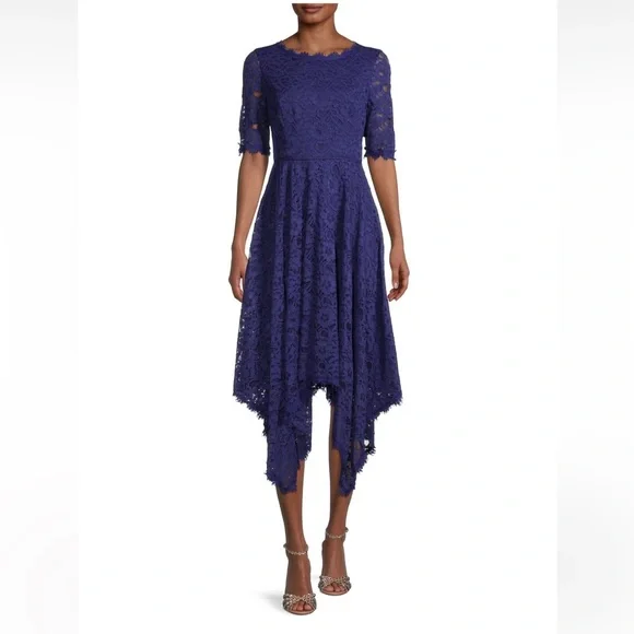 Nue by Shani | Dresses | By Shani Floral Lace Midi Dress | Poshmark